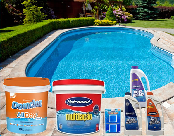 Produtos e Serviço de limpeza para piscina